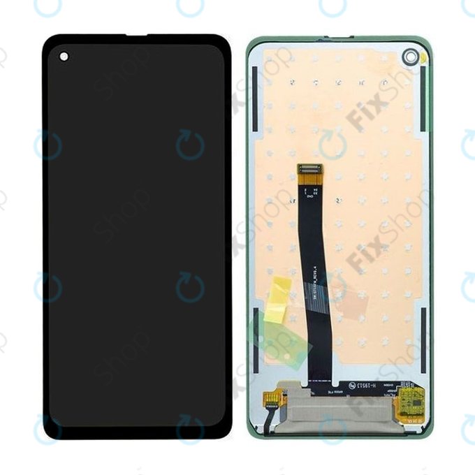 Samsung Galaxy XCover Pro G715F - LCD zaslon + zaslon osjetljiv na dodir (crni) - GH82-22040A, GH82-22377A Originalni servisni paket