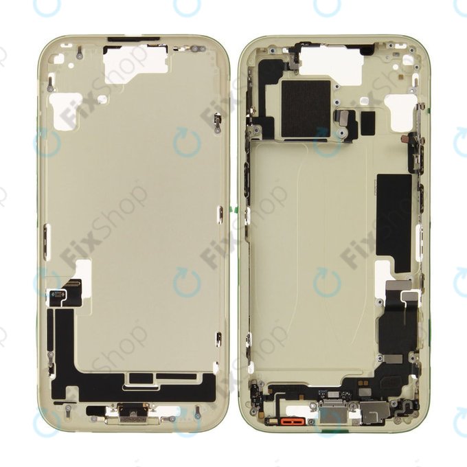 Srednji okvir s baterijom za iPhone 15 | Yellow | ZD076-00671 | Genuine Apple