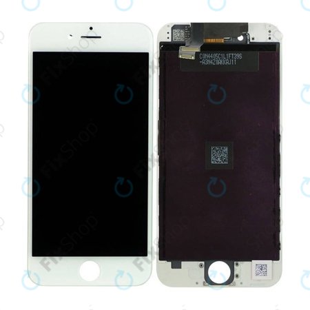 Apple iPhone 6 - LCD zaslon + zaslon osjetljiv na dodir + okvir (bijeli) In-Cell FixPremium