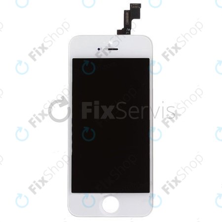 Apple iPhone 5S, SE - LCD zaslon + zaslon osjetljiv na dodir + okvir (White) Original Refurbished