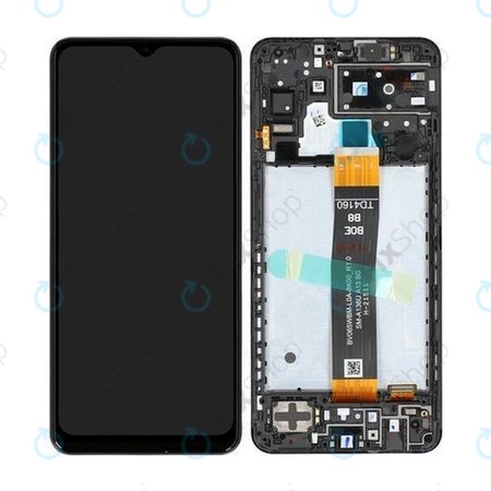 Samsung Galaxy A13 5G A136B - LCD zaslon + zaslon osjetljiv na dodir + okvir (crni) - GH82-29077A, GH82-29078A Originalni servisni paket