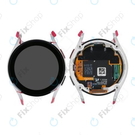 Samsung Galaxy Watch 5 40 mm R900 - LCD zaslon + zaslon osjetljiv na dodir + okvir (srebrni) - GH82-30040C Originalni servisni paket