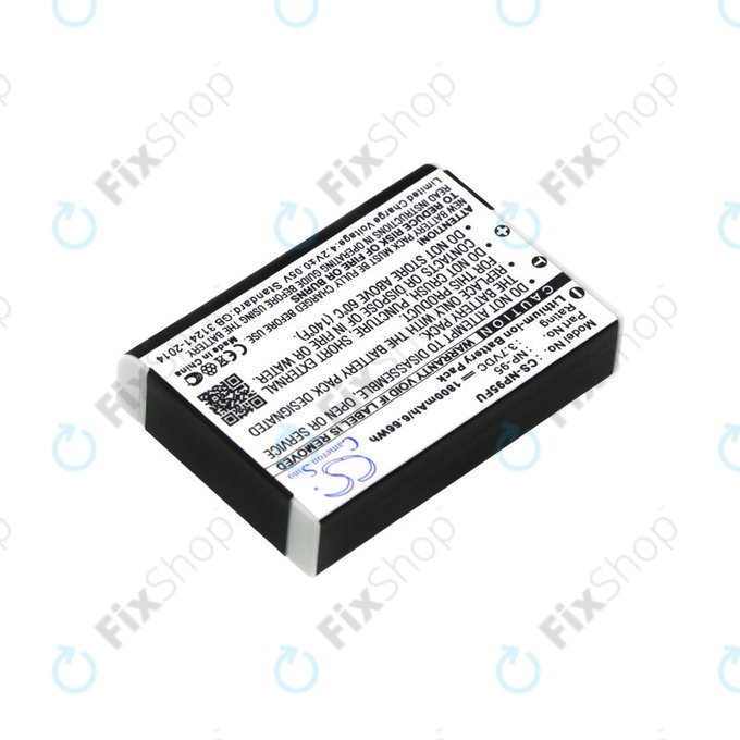 Baterija za Fujifilm FinePix F30, Ricoh GXR, 1800mAh, Li-Ion, 3.7V, DB-90, HQ