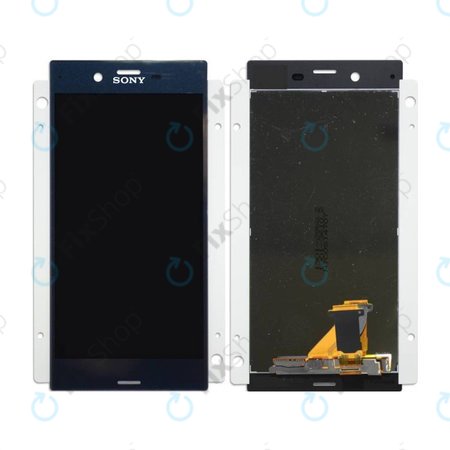 Sony Xperia XZ F8331 - LCD zaslon + zaslon osjetljiv na dodir (plavi) - 1304-9085 Originalni servisni paket