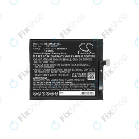 Umidigi A5 Pro - Baterija 1ICP/5/68/83 3600mAh HQ