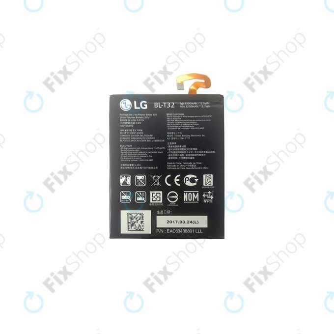 LG G6 H870 - Baterija BL-T32 3300mAh - EAC63438801 Genuine Service Pack