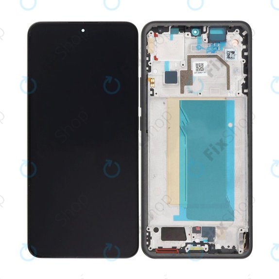 Xiaomi 13T, 13T Pro - LCD zaslon + zaslon osjetljiv na dodir + okvir (Black) OLED