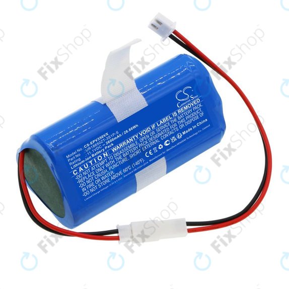 Baterija za Electropan Ilife V3S, 2600mAh, Li-Ion, 11.1V, UR18650ZT-3S1P-S, HQ