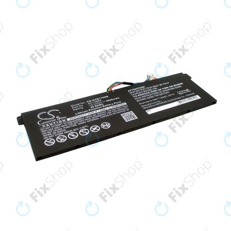 Baterija za Acer Aspire 5, 7 E5, V3, Chromebook 11, 13, 15, 3000mAh, Li-Pol, 15.2V, AC14B18K, HQ