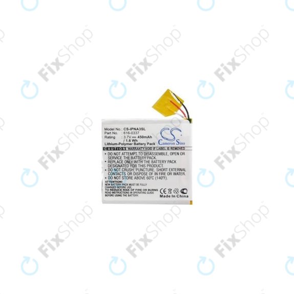 Apple iPod Nano (3. generacija) - Baterija 616-0311 450mAh HQ