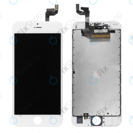 Apple iPhone 6S - LCD zaslon + zaslon osjetljiv na dodir + okvir (bijeli) In-Cell FixPremium
