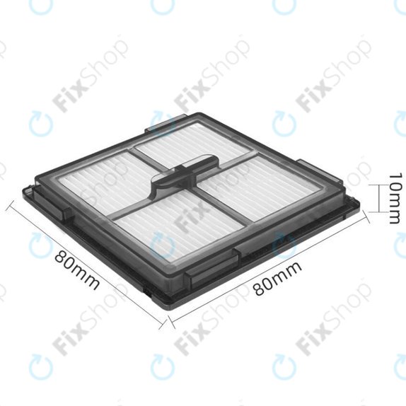 HEPA filter, 2 kom za Roborock Q10 VF, Q10 VF+, Q10 V, Q10 V+, Q10 S5, Q10 S5+
