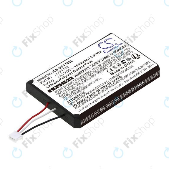 Baterija za Sony PS5 DualSense, 1600mAh, Li-Pol, 3.7V, LIP1708, HQ