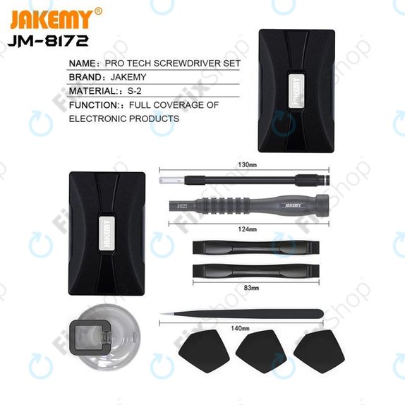 Jakemy JM-8172 - Profesionalni višenamjenski set alata za popravak 73u1