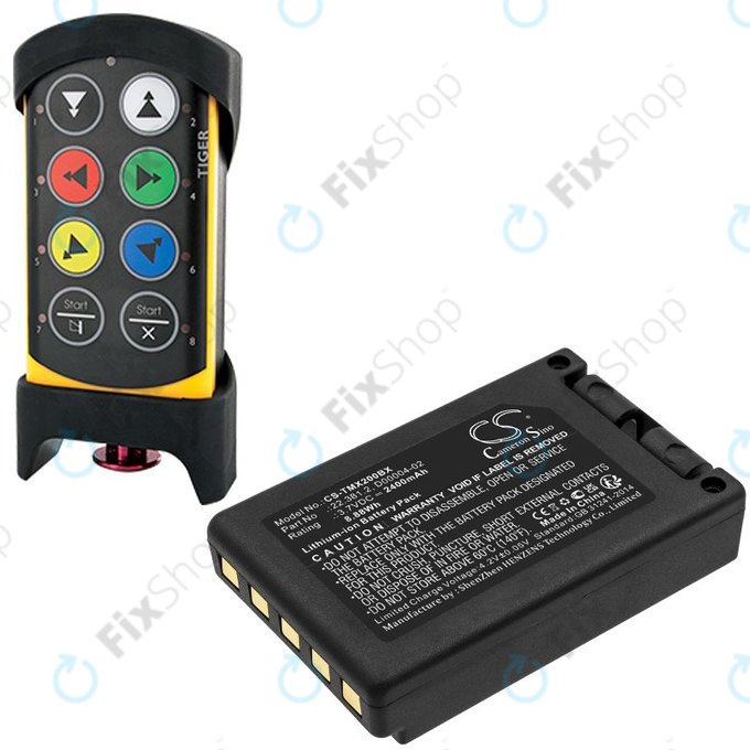 Baterija za Tele Radio TG-TXMNL, 2400mAh, Li-Ion, 3.7V, D00004-02, HQ