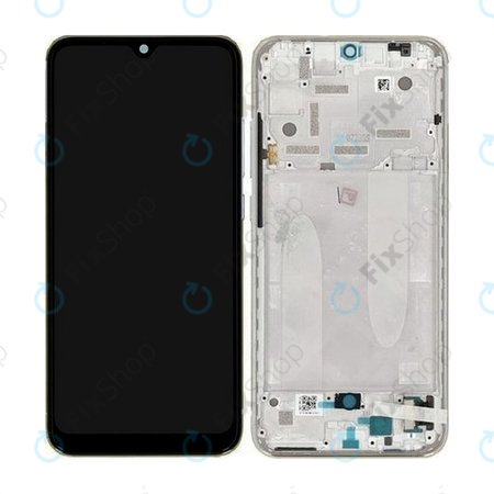 Xiaomi Mi A3 - LCD zaslon + zaslon osjetljiv na dodir + okvir (više od bijele)
