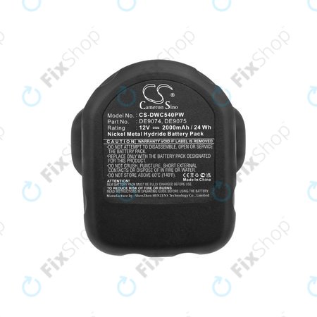 DeWalt DC, DW, 2000-series - Baterija DE9074, DE9075, 152250-27, 397745-01 2000mAh HQ