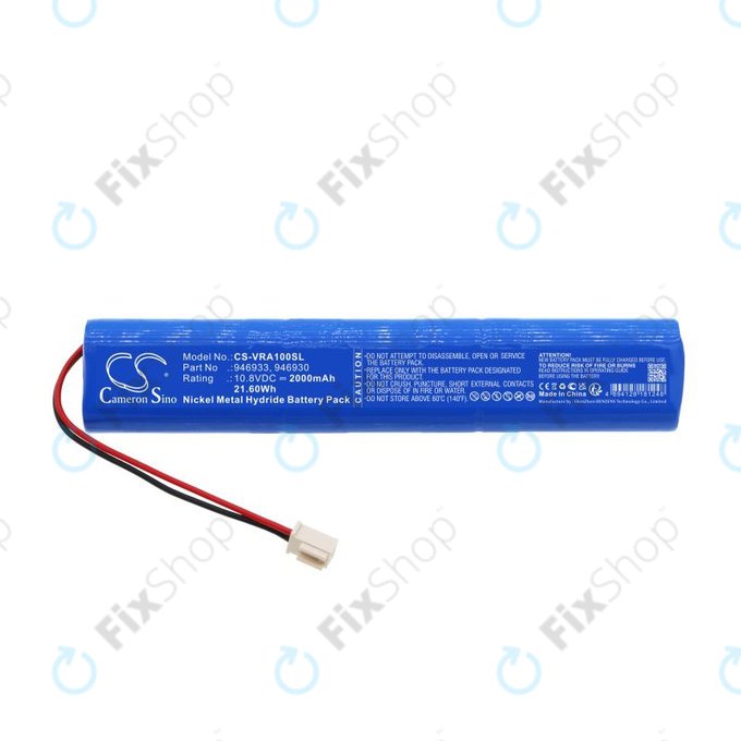 Baterija za Velux Rollladen Antrieb, Solar Rollladen, 2000mAh, Ni-MH, 10.8V, 946933, HQ