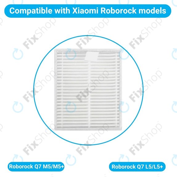 Filter za prašinu, 2 kom za Xiaomi Roborock Q7 M5, Q7 M5+, Q7 L5, Q7 L5+