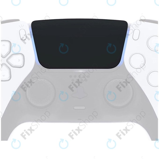 Poklopac touchpada V2.0 (Black) za kontroler Sony PlayStation 5 DualSense