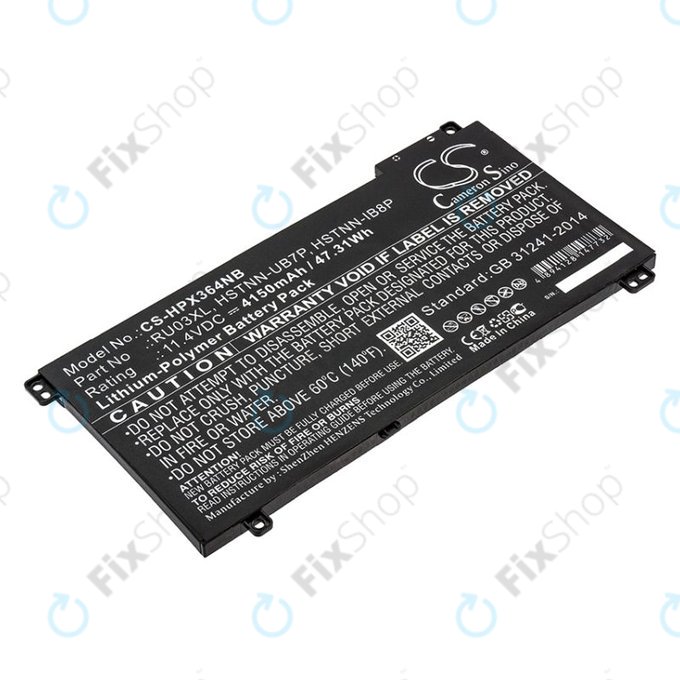 Baterija za HP ProBook x360 440 G1, x360 11 G3, 4150mAh, Li-Pol, 11.4V, HSTNN-UB7P, HQ