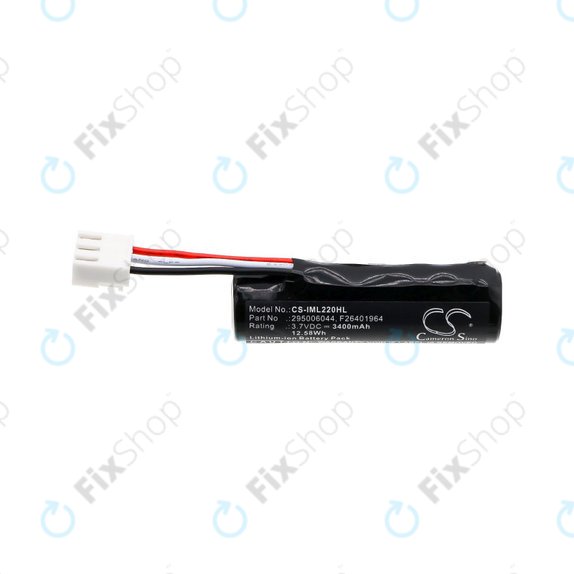 Baterija za Ingenico IWL220, 255, 258, 280, Ingenico MOVE 2500, 3000, 3500, 3400mAh, Li-Ion, 3.7V, 295006044, HQ