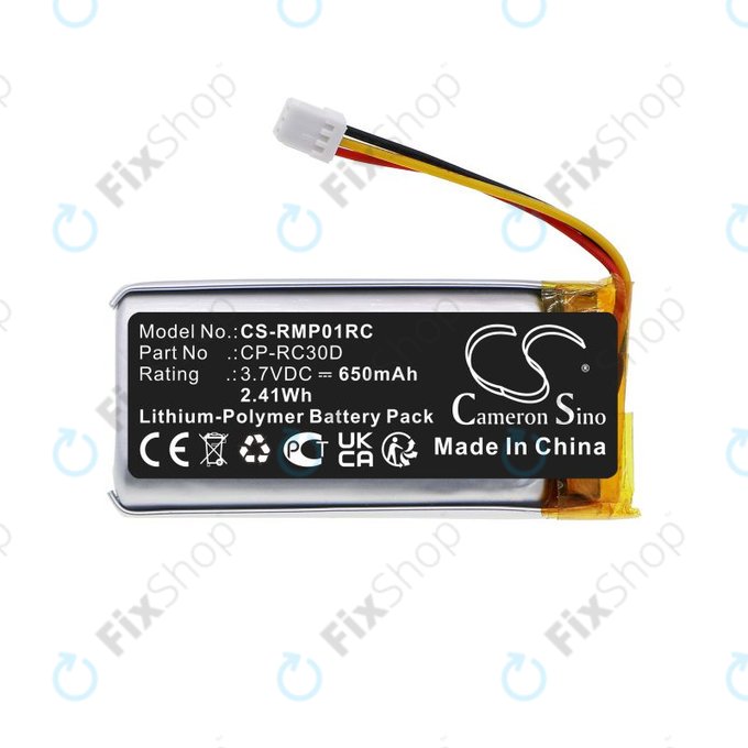 Baterija za Razer Naga Pro, Basilisk Ultimate, 650mAh, Li-Pol, 3.7V, CP-RC30D, HQ