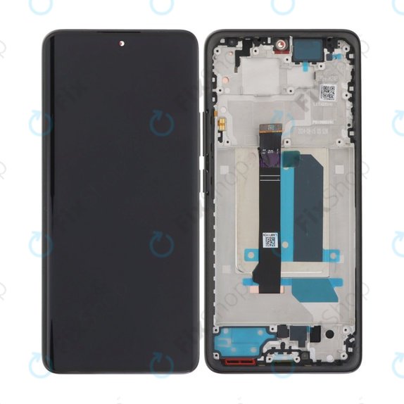 Xiaomi Redmi Note 14 Pro+ 5G 24094RAD4G - LCD zaslon + zaslon osjetljiv na dodir + okvir (Midnight Black) TFT