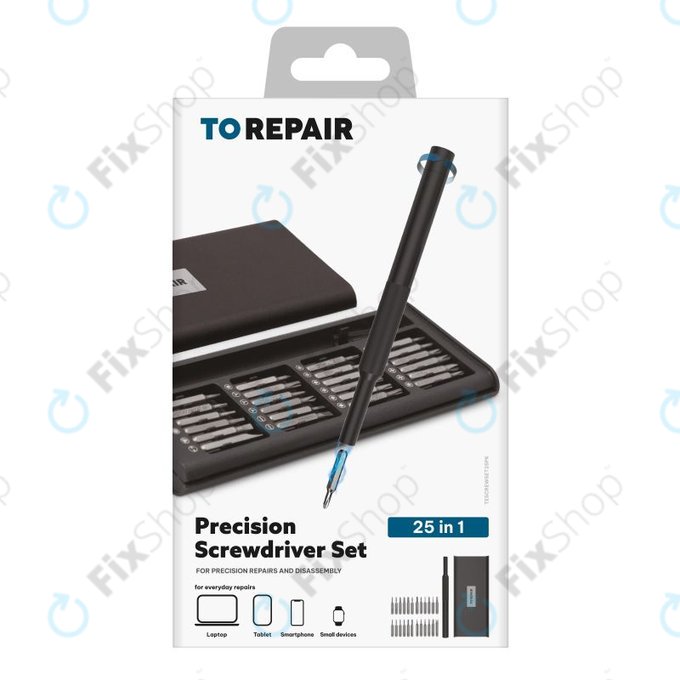 SBS - Set preciznih odvijača s magnetskom drškom 25u1