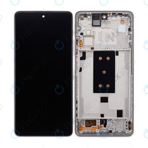 Xiaomi 11T, 11T Pro - LCD zaslon + zaslon osjetljiv na dodir + okvir (Moonlight White) OLED