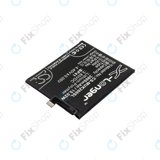 Baterija za Xiaomi Mi 9T, Redmi K20, 3900mAh, Li-Pol, 3.85 V, BP41, HQ