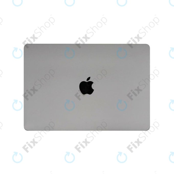 LCD zaslon za MacBook Air 15", A3114 (2024), s prednjim staklom i pokrovom, Space Gray, 661-40259, Genuine Apple