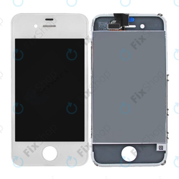 Apple iPhone 4 - LCD zaslon + zaslon osjetljiv na dodir + okvir (bijeli)