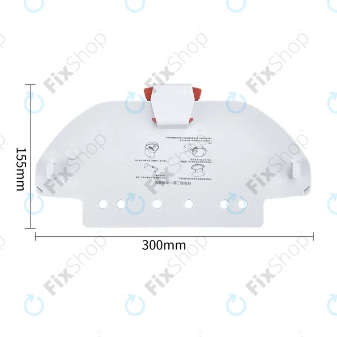 Xiaomi Mi Robot Vacuum Mop Pro (P), 2S, Viomi V2 Pro, V3, SE - Donji poklopac (bijeli)