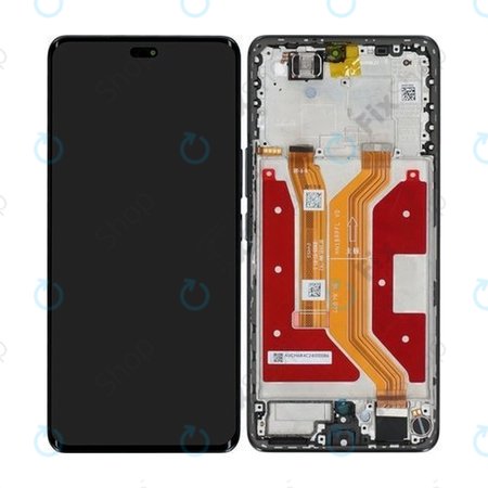 Honor Magic7 Lite - LCD zaslon + zaslon osjetljiv na dodir + okvir (Titanium Black) - 0235AMMM Genuine Service Pack