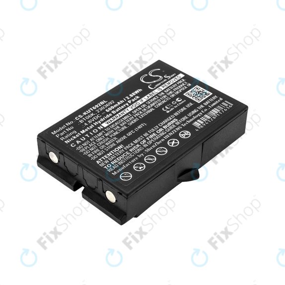 Baterija za Ikusi T70, TM70, 600mAh, Ni-MH, 4.8V, BT06K, HQ