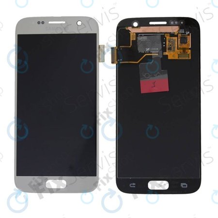 Samsung Galaxy S7 G930F - LCD zaslon + zaslon osjetljiv na dodir (Black) - GH97-18523A, GH97-18761A, GH97-18757A Genuine Service Pack