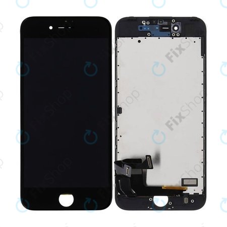 Apple iPhone 7 - LCD zaslon + zaslon osjetljiv na dodir + okvir (crni) In-Cell FixPremium