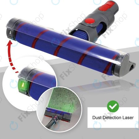 Dyson V-series, Outsize - Podna glava s LED zelenim svjetlom