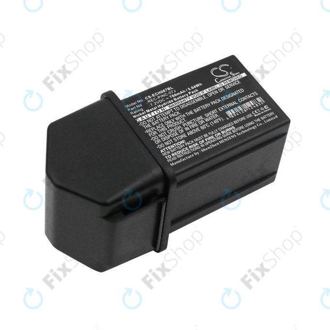 Baterija za Elca CONTROL-0, 700mAh, Ni-MH, 7.2V, PINC 07MH, HQ