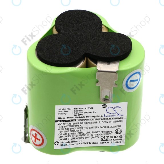 AEG Liliput - Baterija 520103 Ni-MH 3.6V 3000mAh HQ
