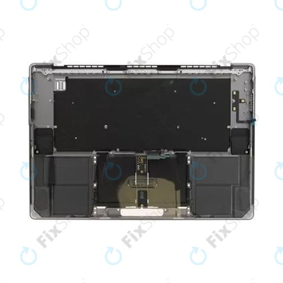 Gornji okvir tipkovnice za MacBook Pro 16" A2780 (2023), s US tipkovnicom i baterijom, Space Gray, 661-32189, Genuine Apple