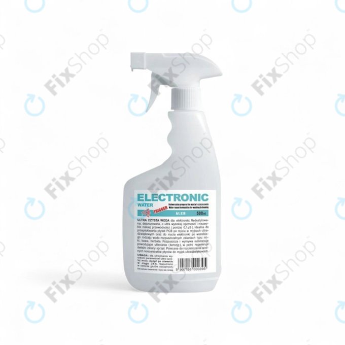 Demineralizirana voda za elektroniku, 500 ml, s raspršivačem