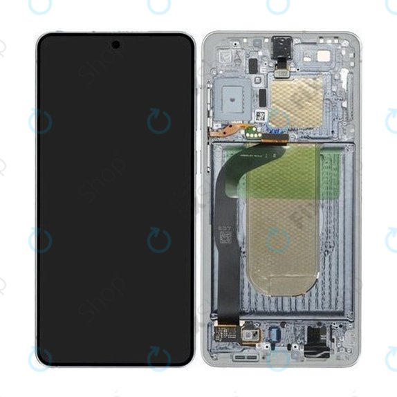 Samsung Galaxy S25 Edge - LCD zaslon + zaslon osjetljiv na dodir + okvir (Titanium Silver) - GH82-37224A Genuine Service Pack