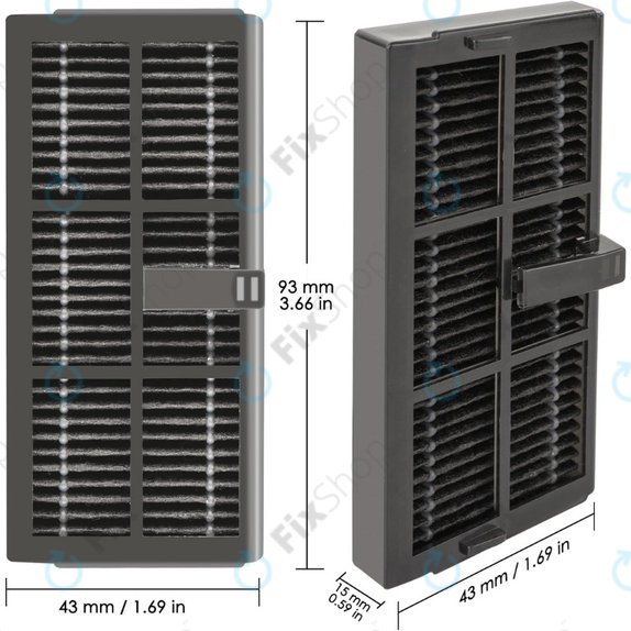HEPA filter, 2 kom za Xiaomi Dreame X40 Ultra, L40 Ultra, X30 Ultra, L10s Ultra Gen2, L10s Pro Ultra, Mova E30 Ultra