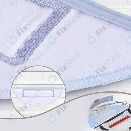 Xiaomi Roborock S7, S7+, S7 MaxV, S7 MaxV Ultra, S8, S8+, T7S Plus - Krpa za brisanje (mikrovlakna)