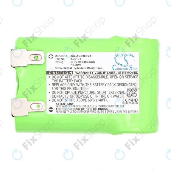 AEG Electrolux Junior 3000 - Baterija 520104 Ni-MH 3.6V 3000mAh HQ