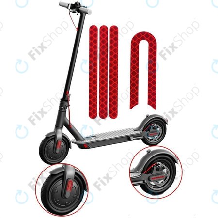 Xiaomi Mi Electric Scooter 1S, 2 M365, Essential, Pro, Pro 2 - Reflexne Naljepnice (B)