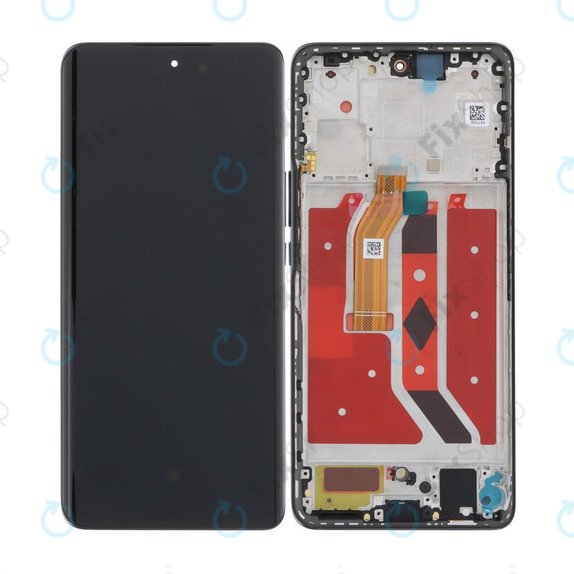 Honor Magic6 Lite - LCD zaslon + zaslon osjetljiv na dodir + okvir (Midnight Black) OLED