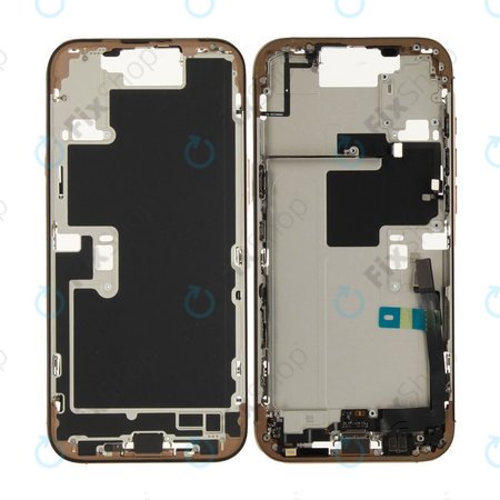 Srednji okvir s baterijom za iPhone 16 Pro Max | Desert Titanium | ZD076-00695 | Genuine Apple